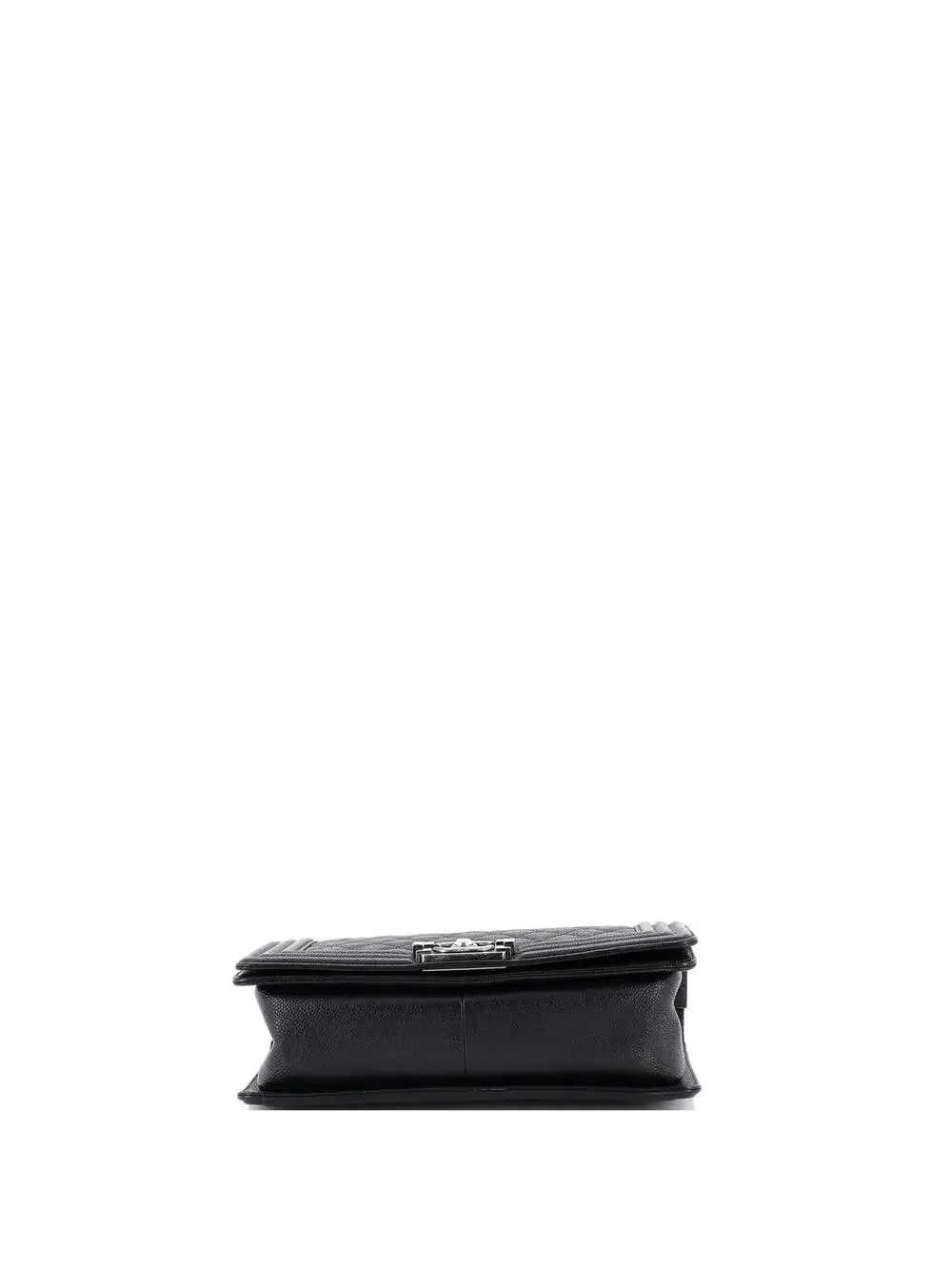 Chanel Boy Flap Bag Quilted Caviar Old #241423C49B